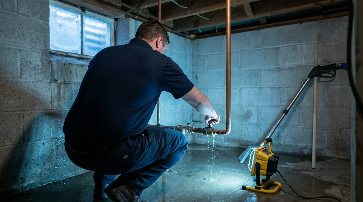 Who to Call for Frozen Pipes in Macomb, MI