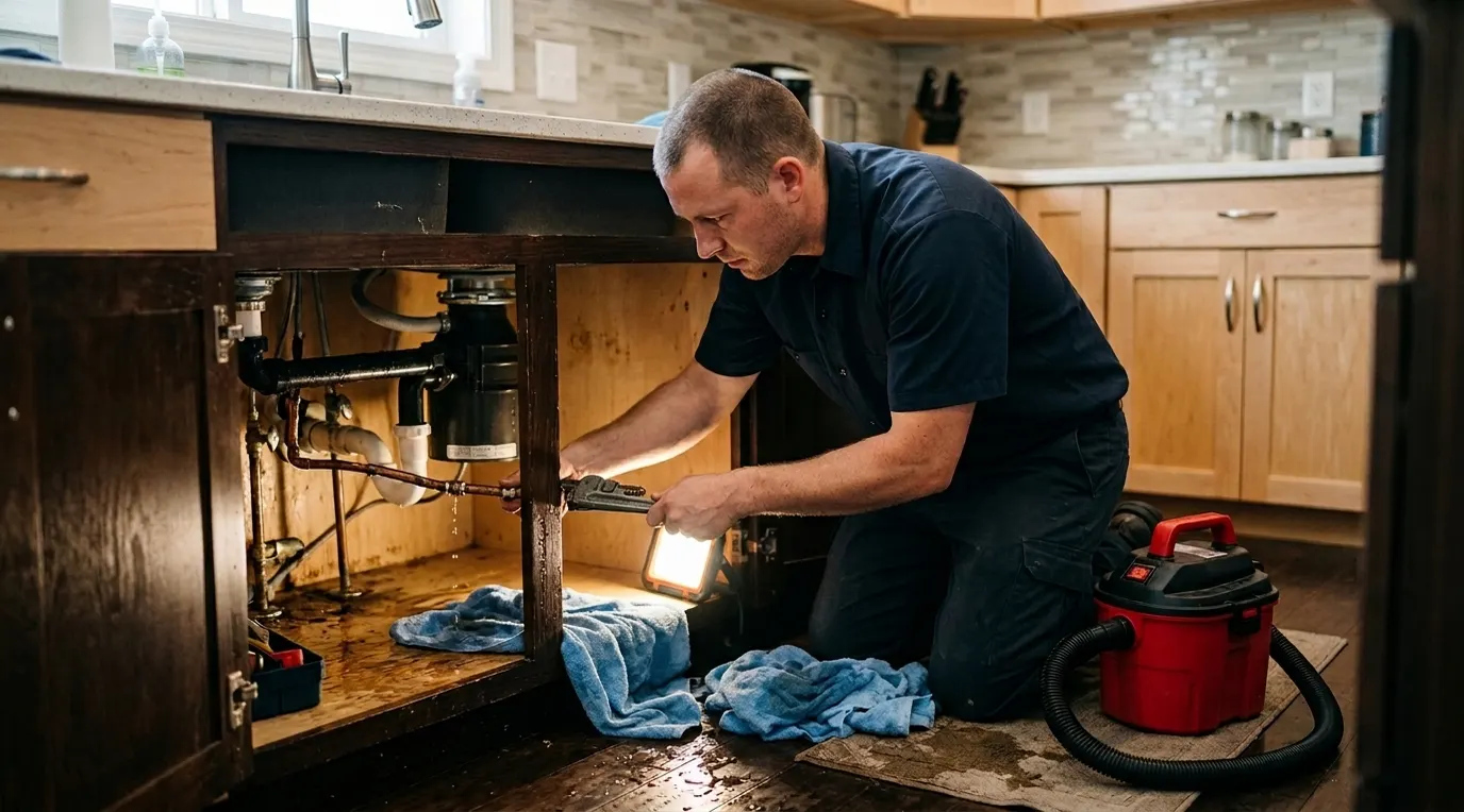 Emergency Burst Pipe Cleanup and Repair in Macomb
