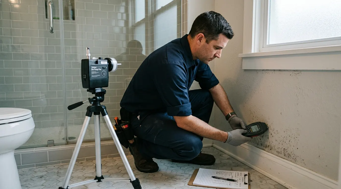 Mold Inspection and Testing in Troy