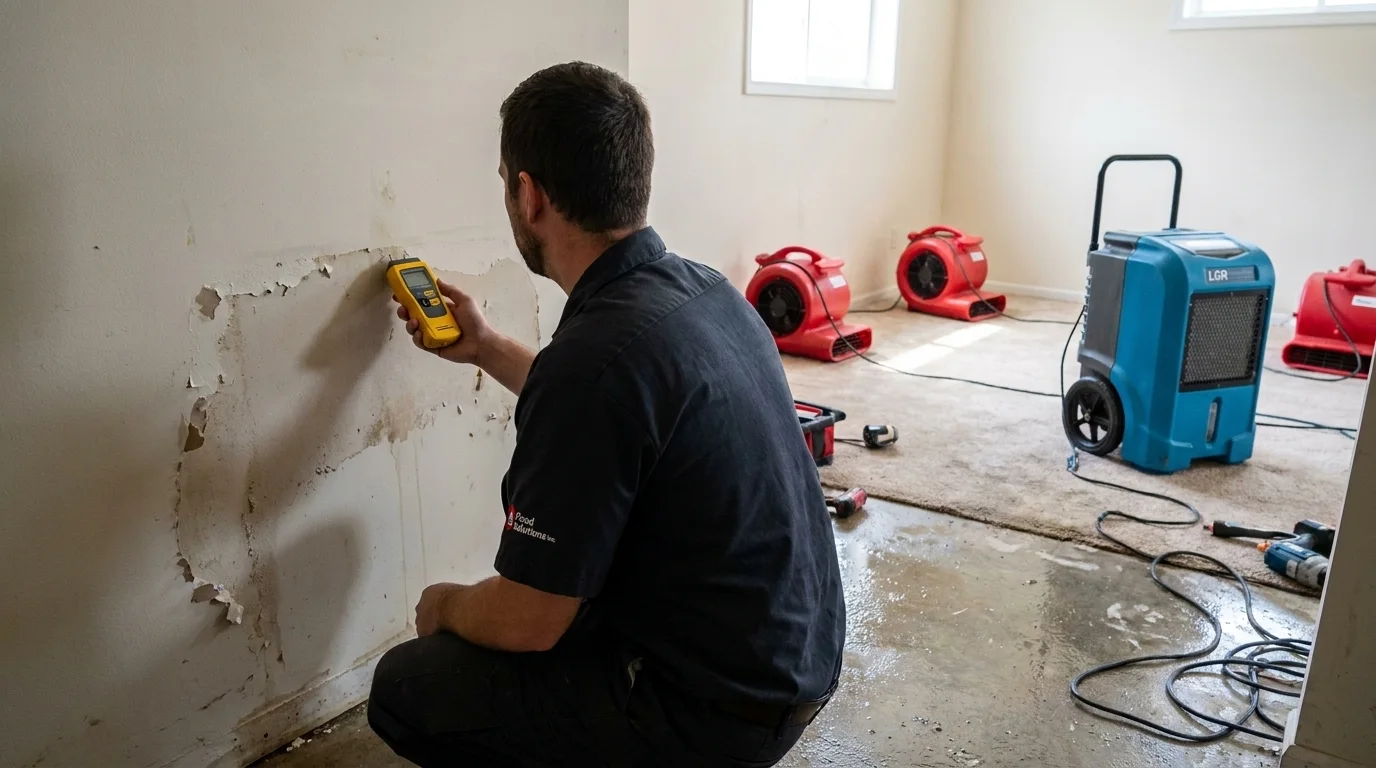 Emergency Water Damage Restoration in Utica
